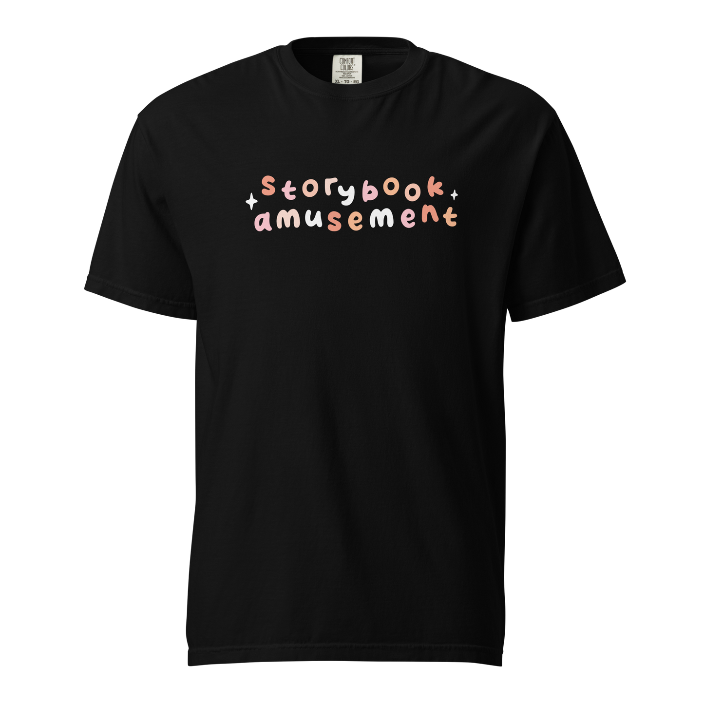 Storybook Amusement Scribble Unisex Tee | Comfort Colors