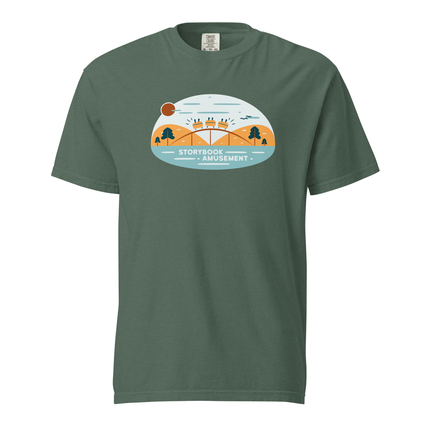 Forest Coaster Unisex Tee | Comfort Colors