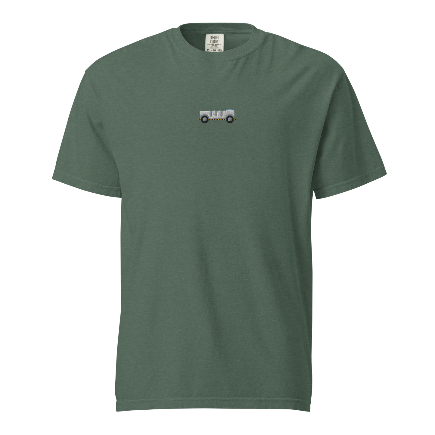 Dino Rover Embroidered Unisex Tee | Comfort Colors