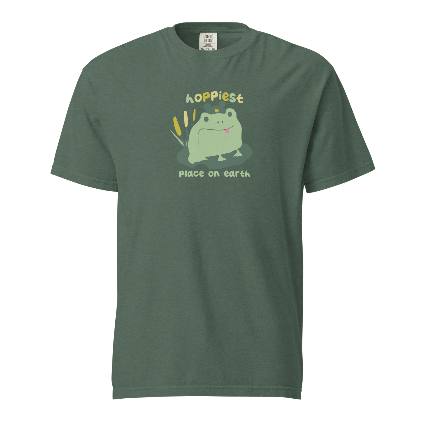 Hoppiest Place on Earth Unisex Tee | Comfort Colors