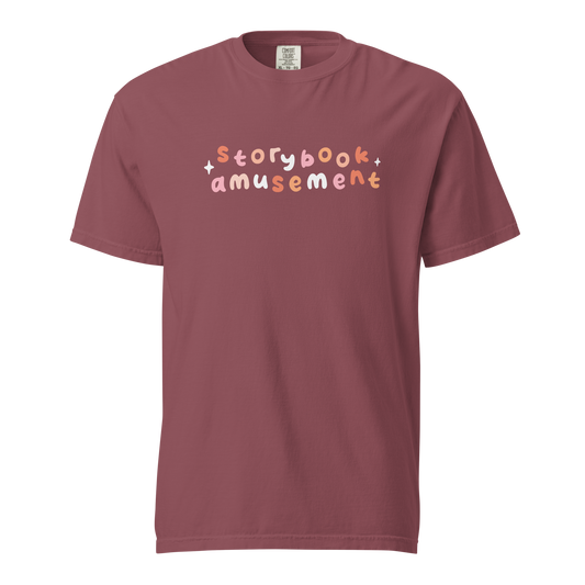 Storybook Amusement Scribble Unisex Tee | Comfort Colors