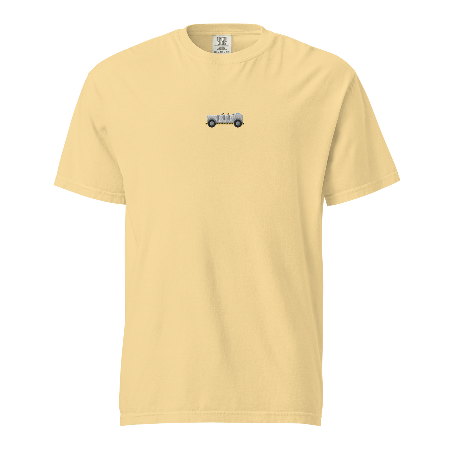 Dino Rover Embroidered Unisex Tee | Comfort Colors