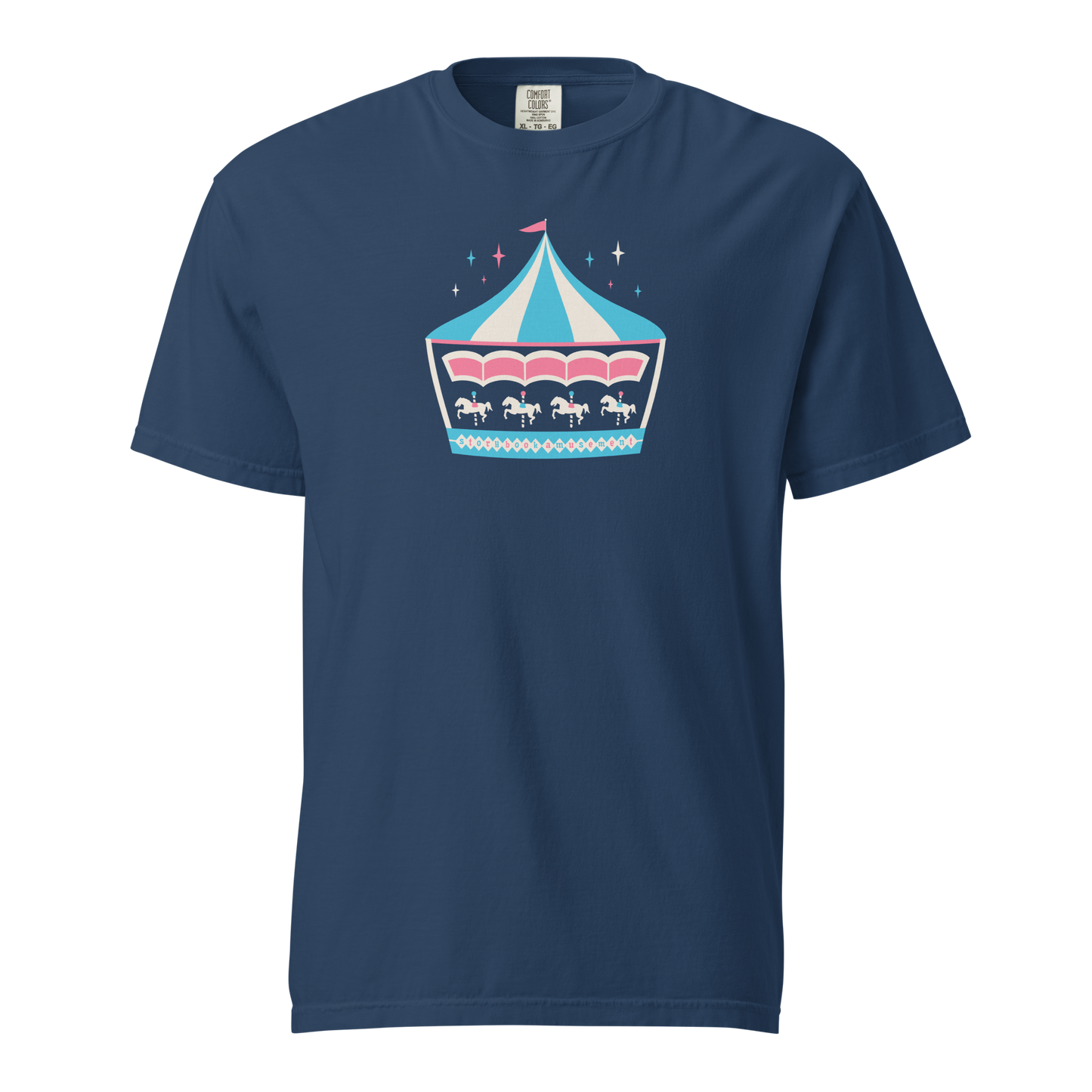 Charming Carousel Unisex Tee | Comfort Colors