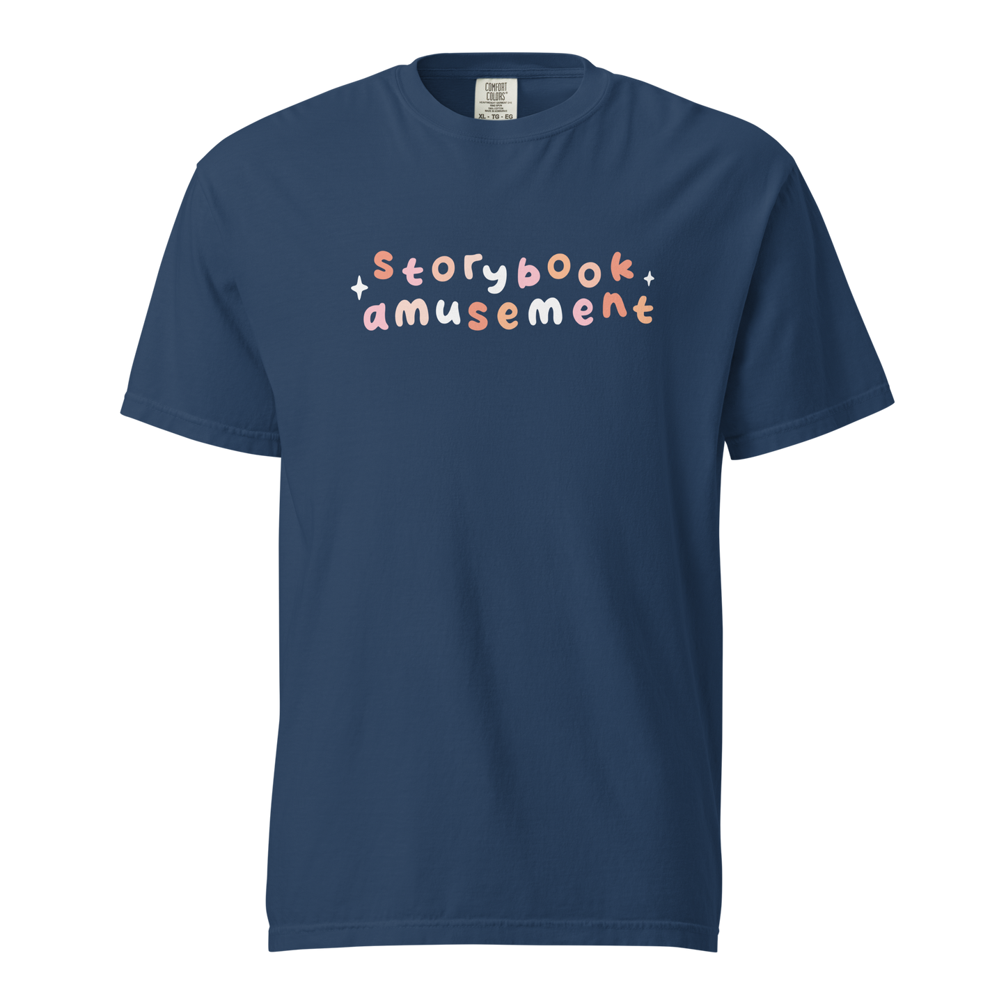 Storybook Amusement Scribble Unisex Tee | Comfort Colors