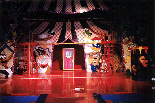 Pandemonium Cartoon Circus stage